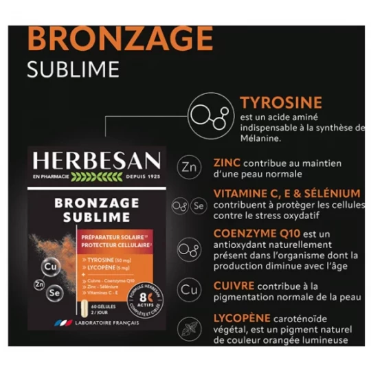 Herbesan Bronzage Sublime Gélules x 60 - image 5
