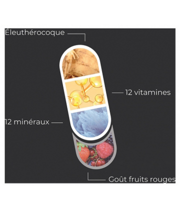 Herbesan Énergie Comprimés Effervescents x 30