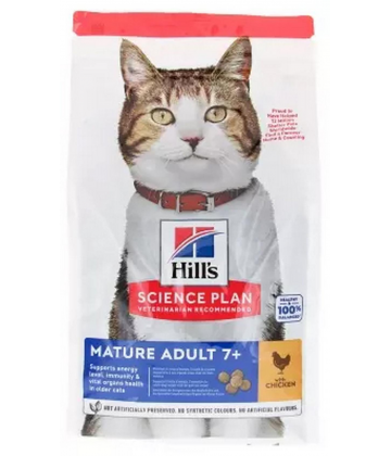 Hill's Chat Adulte 7 ans et + Poulet 1,5 kg