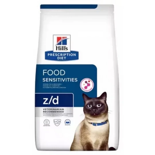 Hill's Chat Sensibilités Alimentaires z/d 1,5 kg