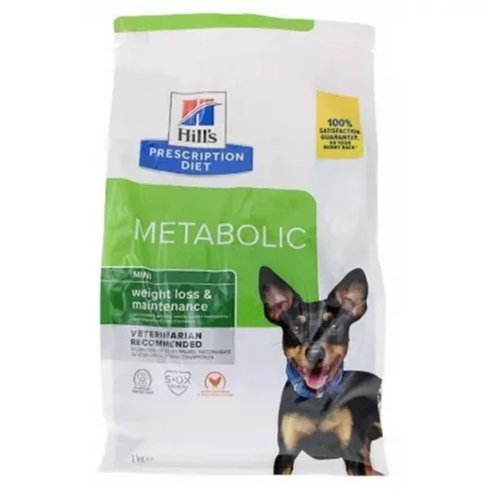 Hill's Chien Mini Metabolisme Perte et Maintien du Poids Poulet 1 kg