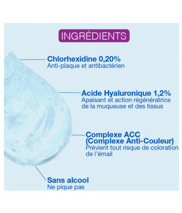 Hyalugel Forte Perio Gel Assainissant 8 ml