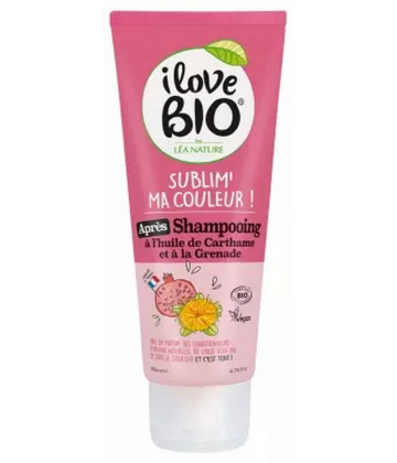 I Love Bio Sublim- Ma Couleur Après-Shampoing Huile de Carthame et Grenade Bio 200 ml