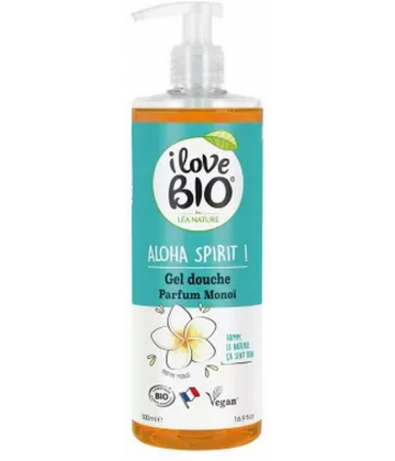 I Love Bio Gel Douche Monoi Bio 500 ml