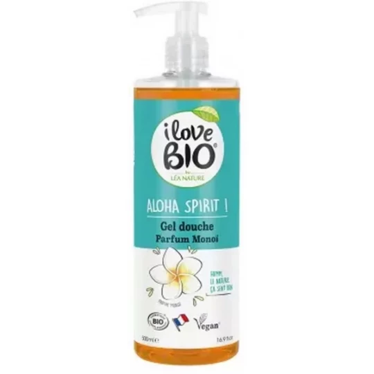 I Love Bio Gel Douche Monoi Bio 500 ml