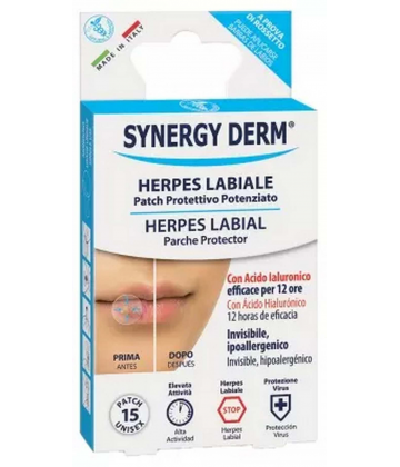 Incarose Synergy Derm Patch Herpes Labial Patchs x 15