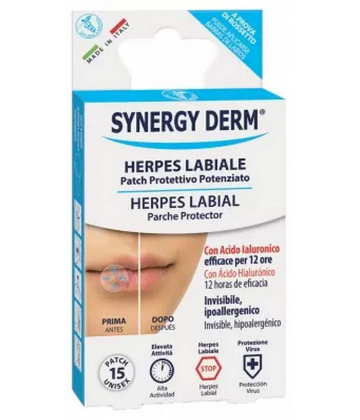 Incarose Synergy Derm Patch Herpes Labial Patchs x 15