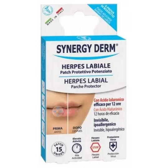 Incarose Synergy Derm Patch Herpes Labial Patchs x 15