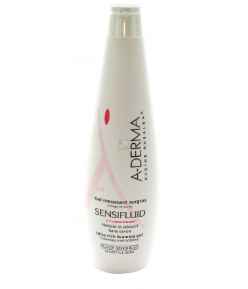 A-Derma Sensifluid Gel Moussant Surgras 500 ml (NSFP)