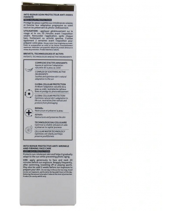 Institut Esthederm Into Repair Soin Protecteur Anti-Rides Fermeté SPF50+ 50 ml