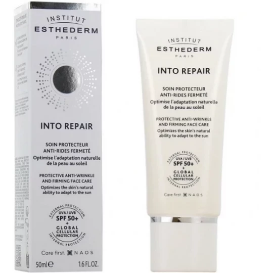 Institut Esthederm Into Repair Soin Protecteur Anti-Rides Fermeté SPF50+ 50 ml
