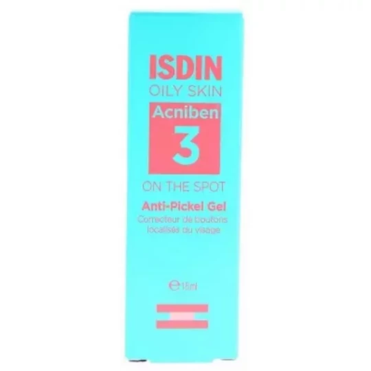 Isdin Acniben 3 On The Spot Gel 15 ml