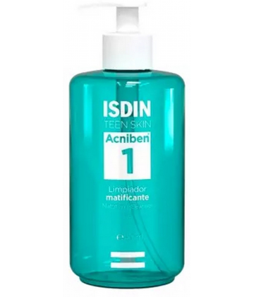 Isdin Acniben 1 Gel Nettoyant Matifiant 400 ml