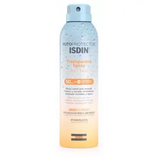 Spray Transparent Isdin Fotoprotector Wet Skin SPF50 250 ml