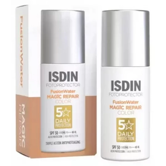 Isdin Fotoprotector Fusion Water Magic Repair Color Teinté SPF50 50 ml