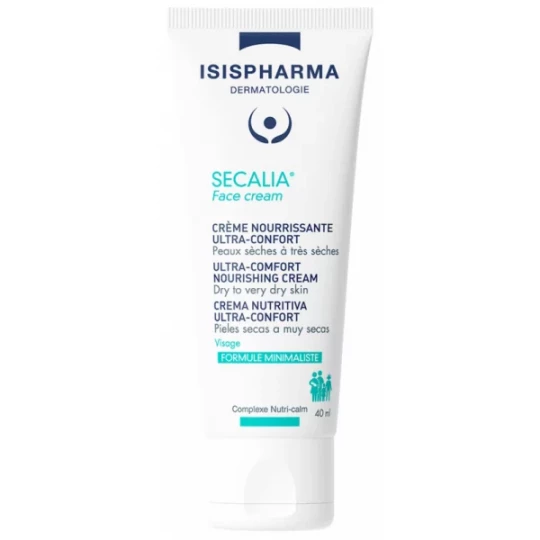 Isispharma Secalia Face Cream Crème Nourrissante Ultra-Confort 40 ml