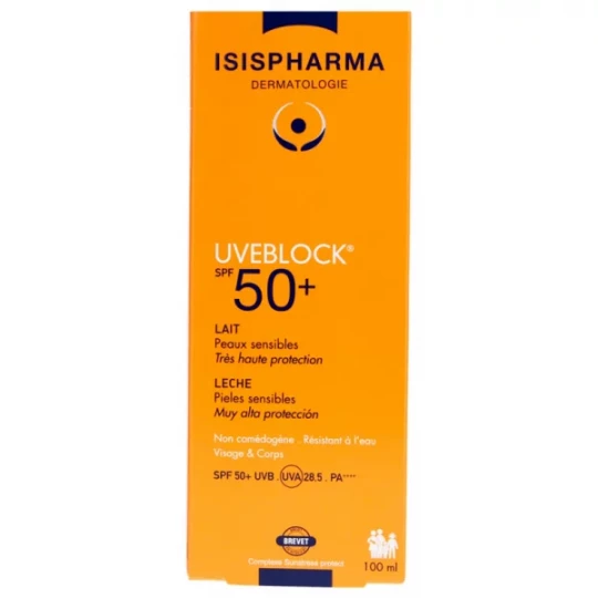 Isispharma Uveblock Lait SPF50+ 100 ml - image 2