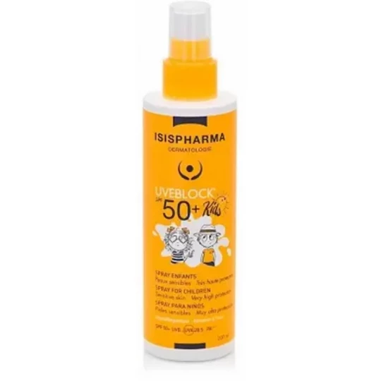 Isispharma Uveblock Spray Enfant SPF50+ 200 ml