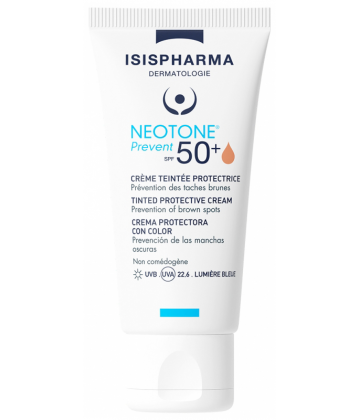 Isispharma Neotone Prevent Crème Teintée Protectrice SPF50+ 30 ml