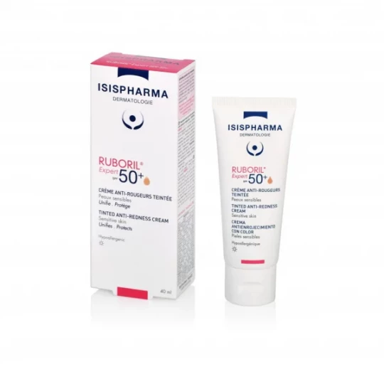 Isispharma Ruboril Expert Crème Anti-Rougeurs Teintée SPF50+ 40 ml