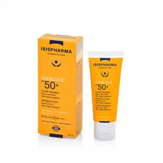 Isispharma Uveblock Fluide Invisible SPF50+ 40 ml