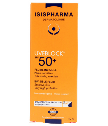 Isispharma Uveblock Fluide Invisible SPF50+ 40 ml