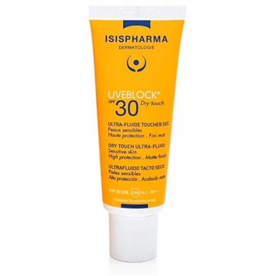 Isispharma Uveblock Ultra-Fluide Toucher Sec SPF30 40 ml
