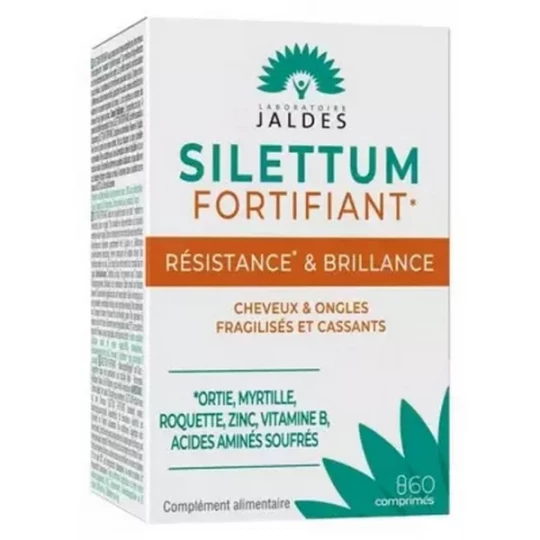 Silettum Fortifiant Résistance et Brillance Comprimés x 60