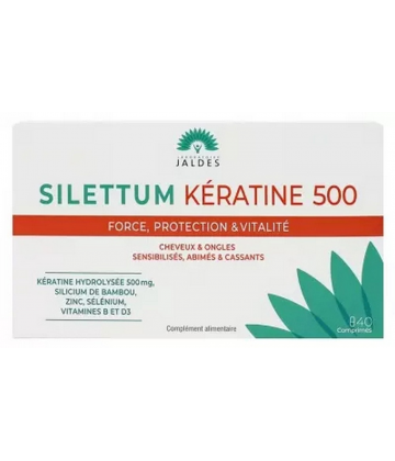 Silettum Kératine 500 Comprimés x 40