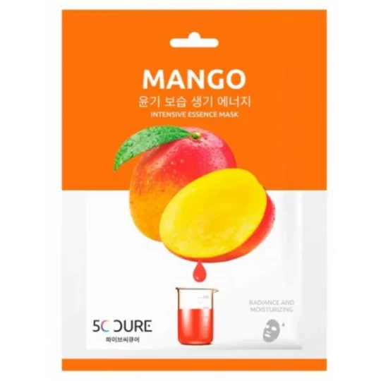 Jkosmec 5C Cure Essence Intensive Masque en Tissu Mangue 25 ml