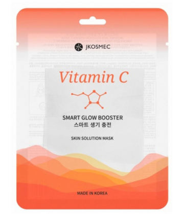Jkosmec Skin Solution Masque en Tissu Vitamin C 25 ml