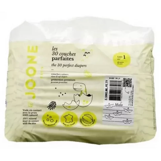 Joone Les Couches Parfaites Taille 1 (2-4 kg) x 30