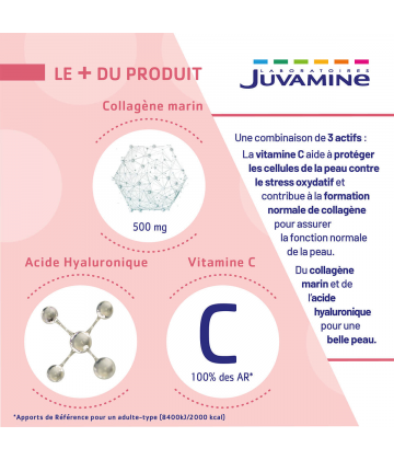 Juvamine Collagène Marin Comprimés x 120