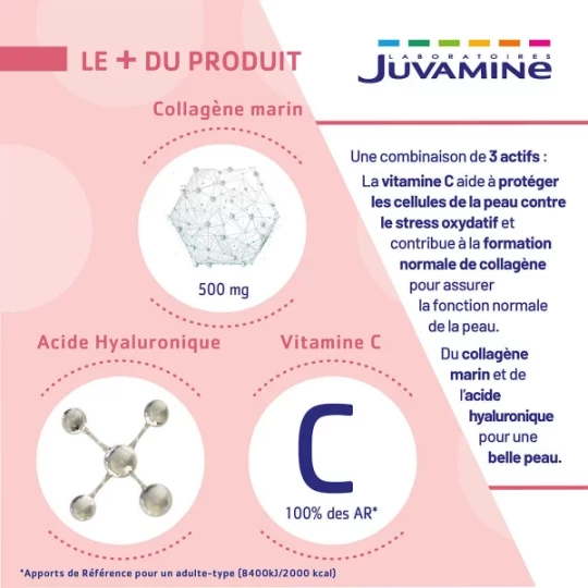 Juvamine Collagène Marin Comprimés x 120 - image 3