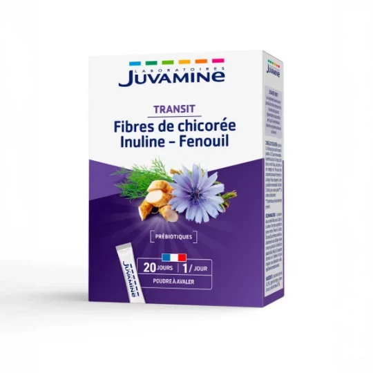 Juvamine PréBiotiques Transit Sticks x 20