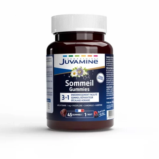 Juvamine Sommeil 3 en 1 Gummies x 45