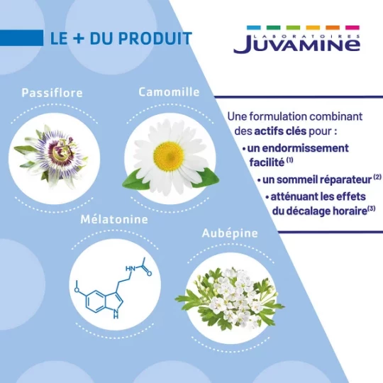 Juvamine Sommeil 3 en 1 Gummies x 45 - image 4
