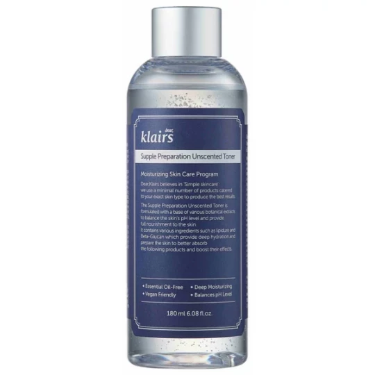 Klairs Supple Preparation Unscented Toner 180 ml