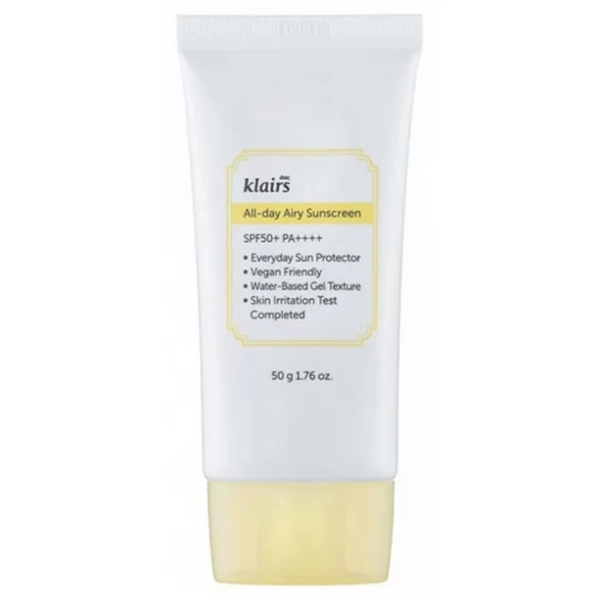 Klairs All'Day Sunscreen SPF50 + PA ++++ 50 g