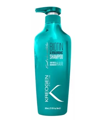 Kreogen Shampoing Réparateur Biotine 800 ml