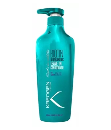 Kreogen Soin Sans Rinçage Cheveux Bouclés Biotine 500 ml