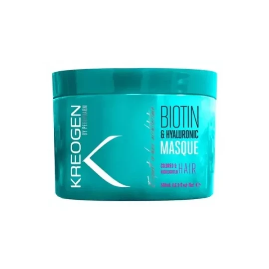 Kreogen Masque Nourrissant Cheveux Colorés Biotine 500 ml