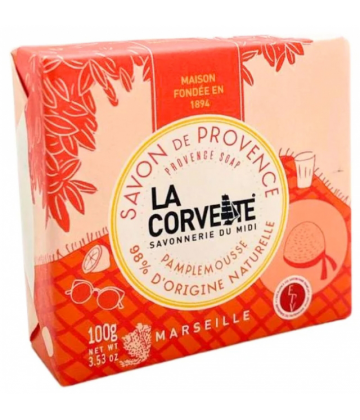 La Corvette Savon de Provence Pamplemousse 100 g