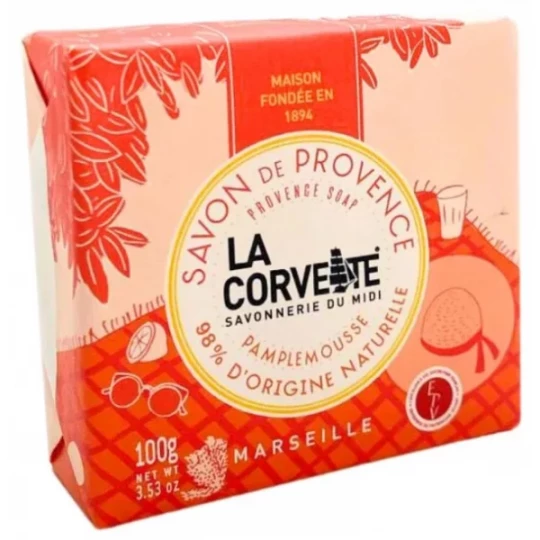 La Corvette Savon de Provence Pamplemousse 100 g