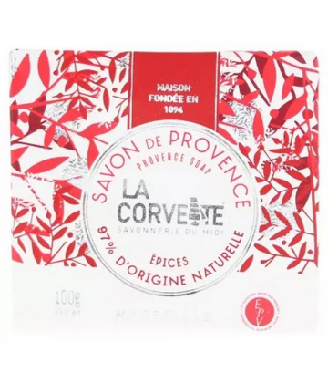 La Corvette Savon de Provence Épices 100 g