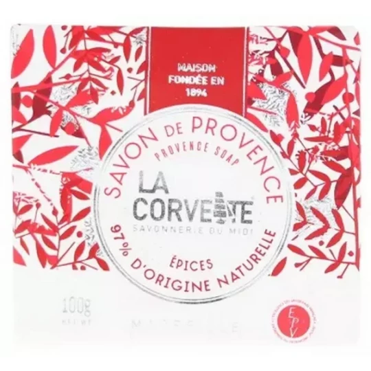 La Corvette Savon de Provence Épices 100 g