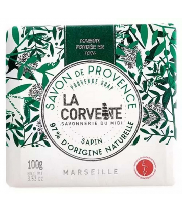 La Corvette Savon de Provence Sapin 100 g