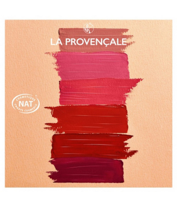 La Provençale Bio Rouge Fondant Rouge à Lèvres Teinte Bois de Rose Délicat 37 g