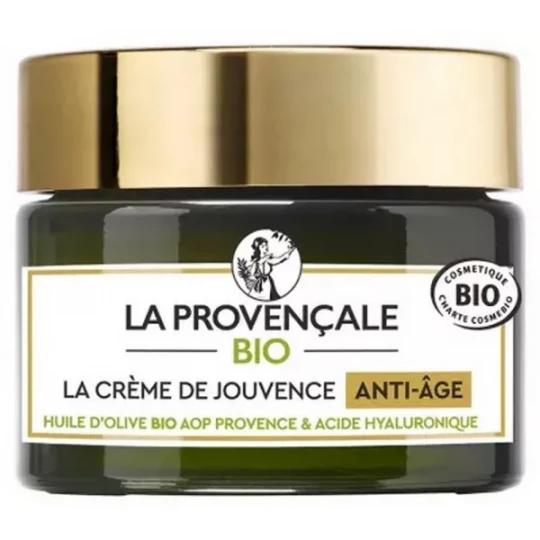 La Provençale Bio La Crème de Jouvence Anti-Âge Bio 50 ml