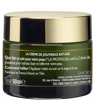 La Provençale Bio La Crème de Jouvence Anti-Âge Bio 50 ml